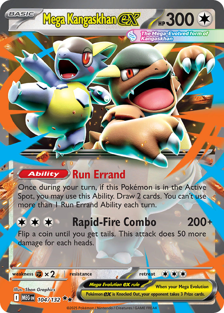 Mega Kangaskhan ex - Mega Evolution #104/132