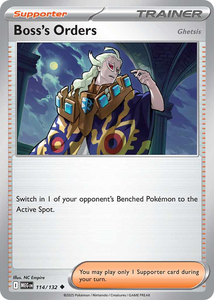 Boss's Orders - Mega Evolution #114/132