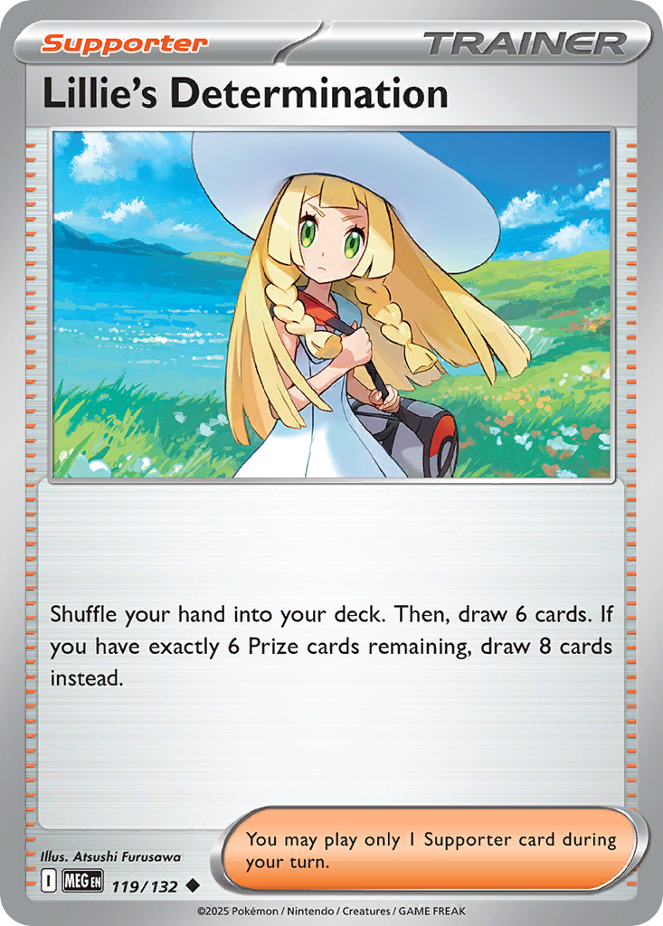 Lillie's Determination - Mega Evolution #119/132