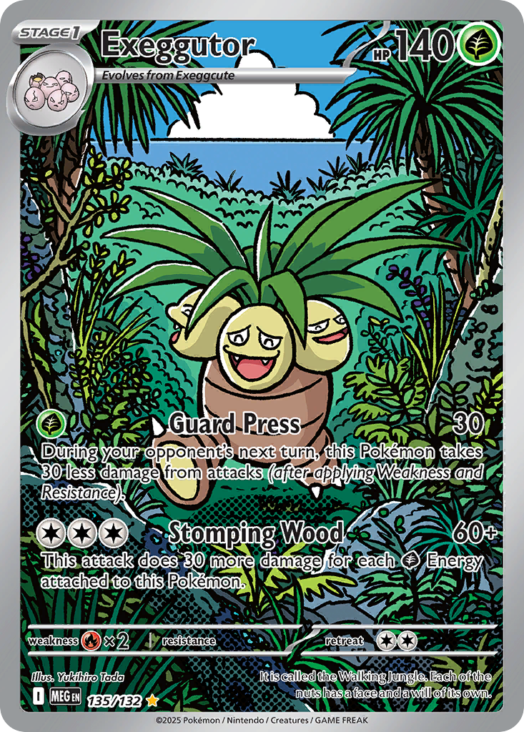Exeggutor - Mega Evolution #135/132