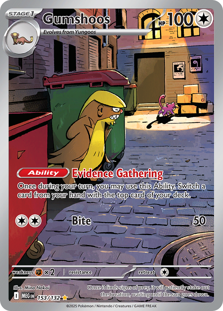 Gumshoos - Mega Evolution #153/132