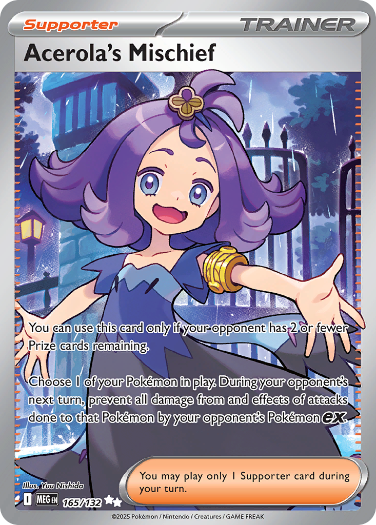 Acerola's Mischief - Mega Evolution #165/132