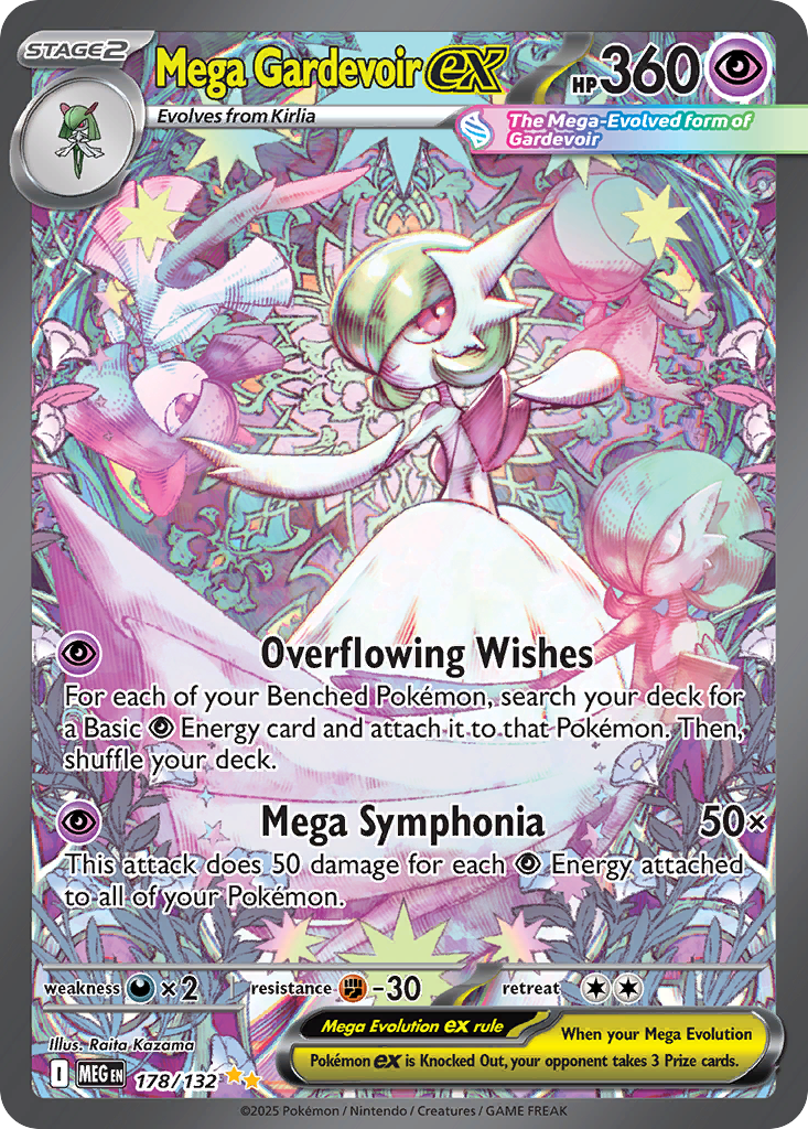 Mega Gardevoir ex - Mega Evolution #178/132