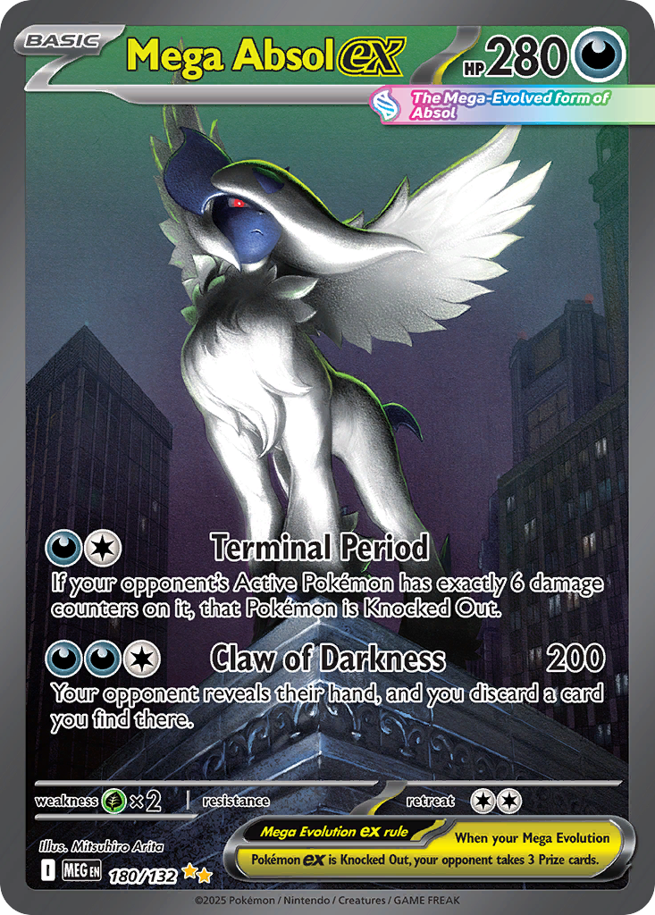 Mega Absol ex - Mega Evolution #180/132