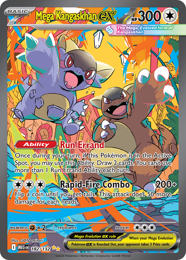 Mega Kangaskhan ex - Mega Evolution #182/132
