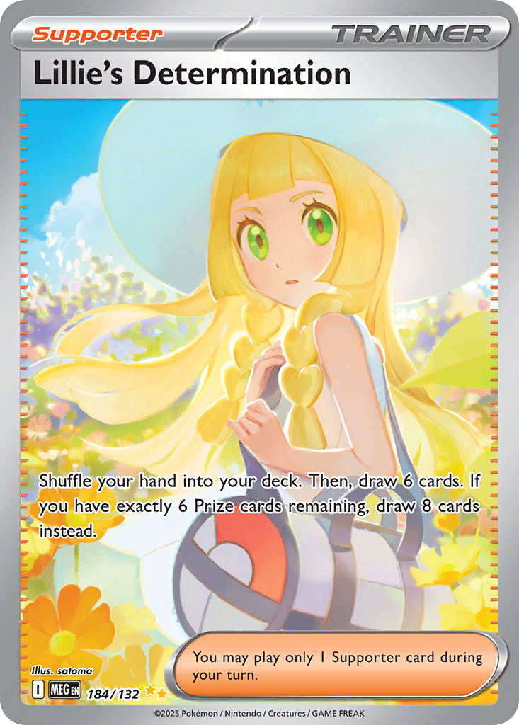 Lillie's Determination - Mega Evolution #184/132