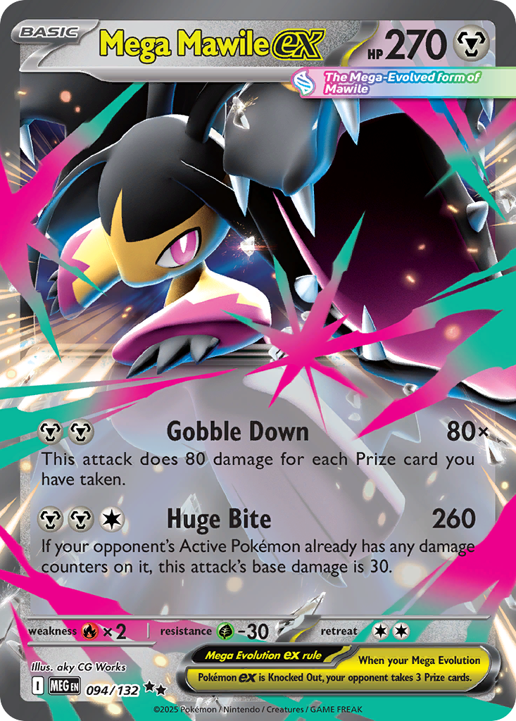 Mega Mawile ex - Mega Evolution #094/132