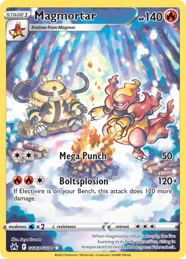 Magmortar - Crown Zenith Galarian Gallery #GG003/70