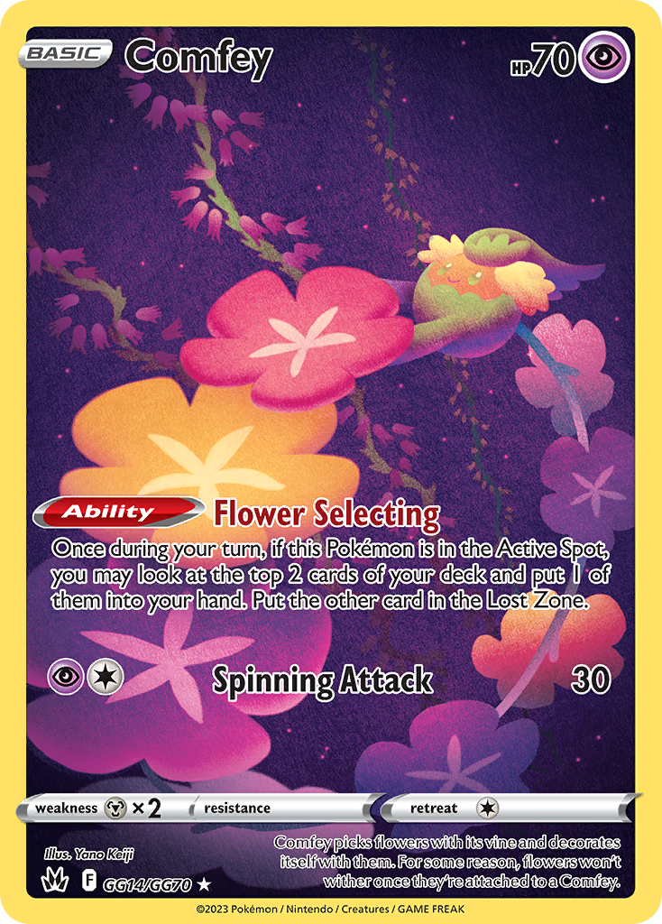 Comfey - Crown Zenith Galarian Gallery #GG014/70