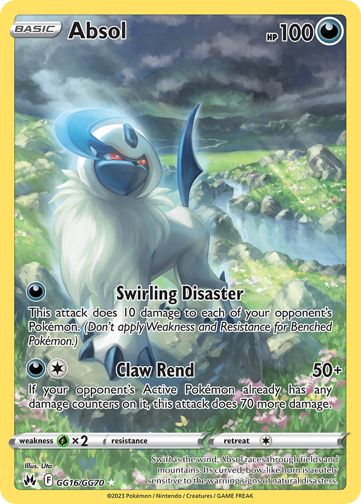 Absol - Crown Zenith Galarian Gallery #GG016/70