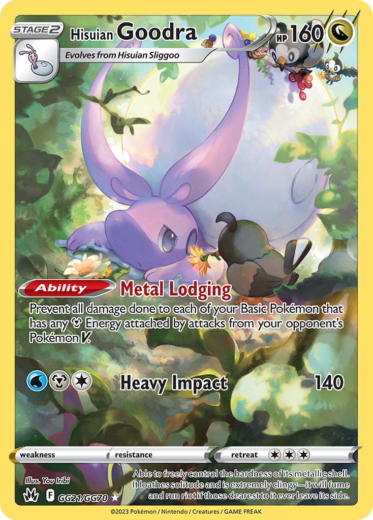 Hisuian Goodra - Crown Zenith Galarian Gallery #GG021/70