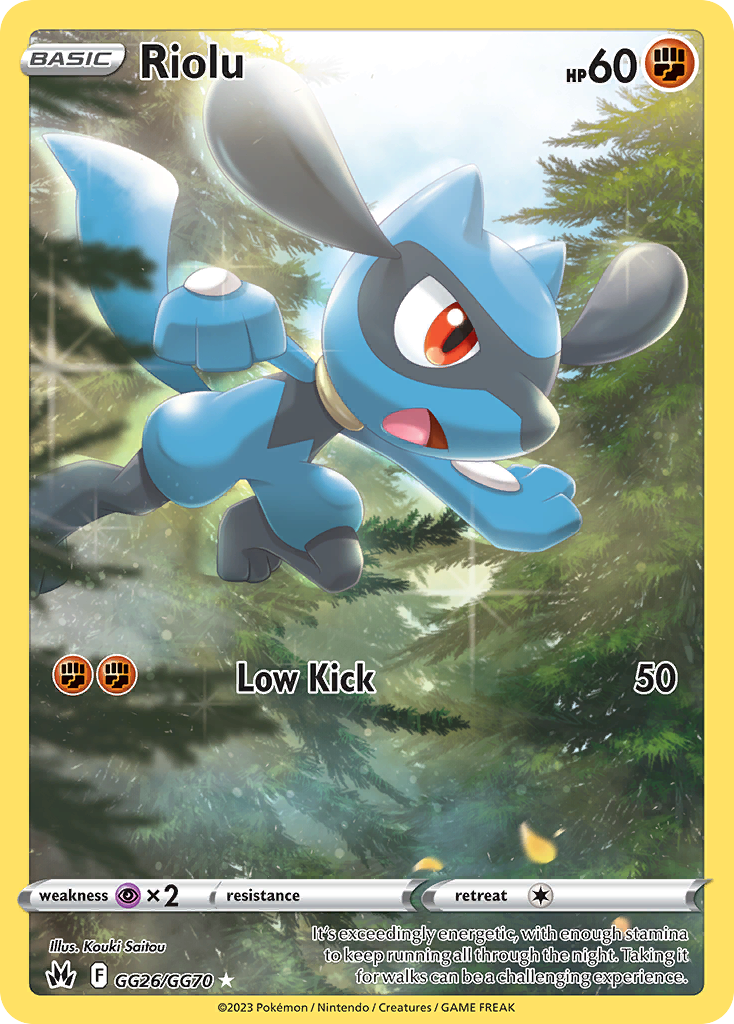 Riolu - Crown Zenith Galarian Gallery #GG026/70