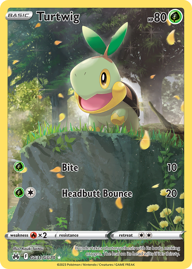 Turtwig - Crown Zenith Galarian Gallery #GG031/70