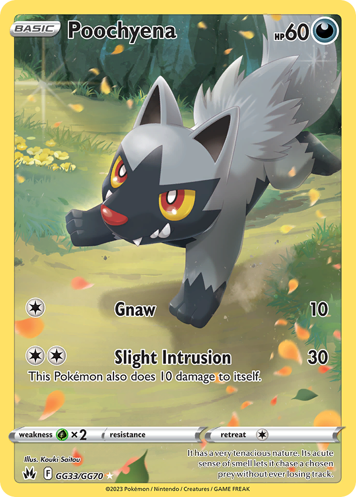 Poochyena - Crown Zenith Galarian Gallery #GG033/70