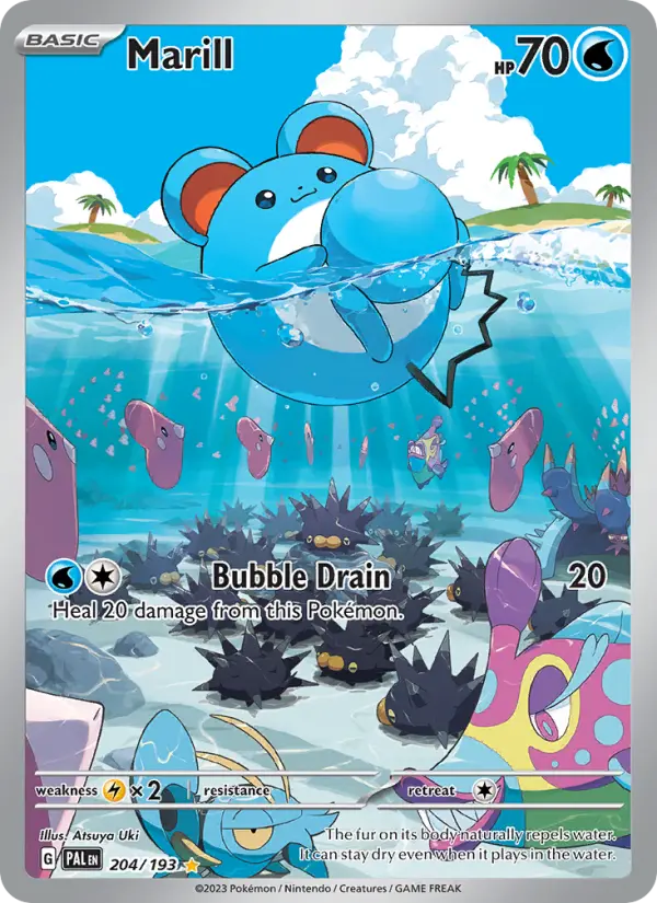 Marill - Paldea Evolved #204/193