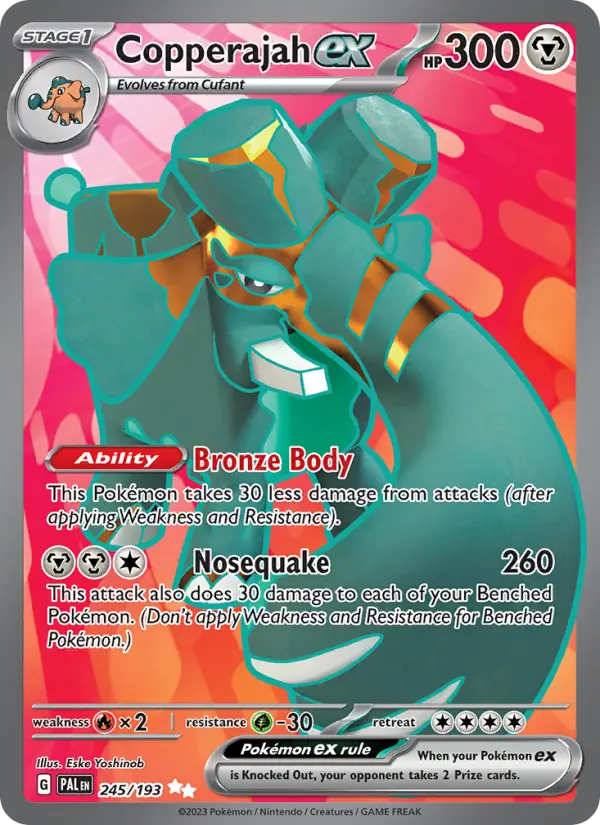 Copperajah ex - Paldea Evolved #245/193