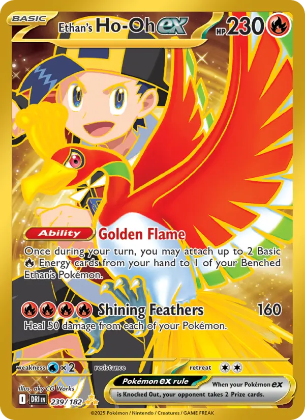 Ethan's Ho-Oh ex - Destined Rivals #239/182