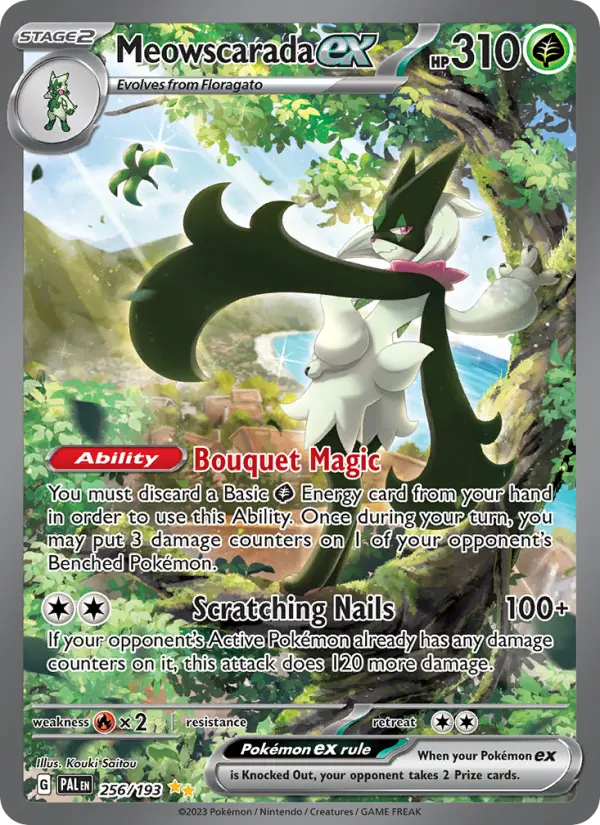 Meowscarada ex - Paldea Evolved #256/193