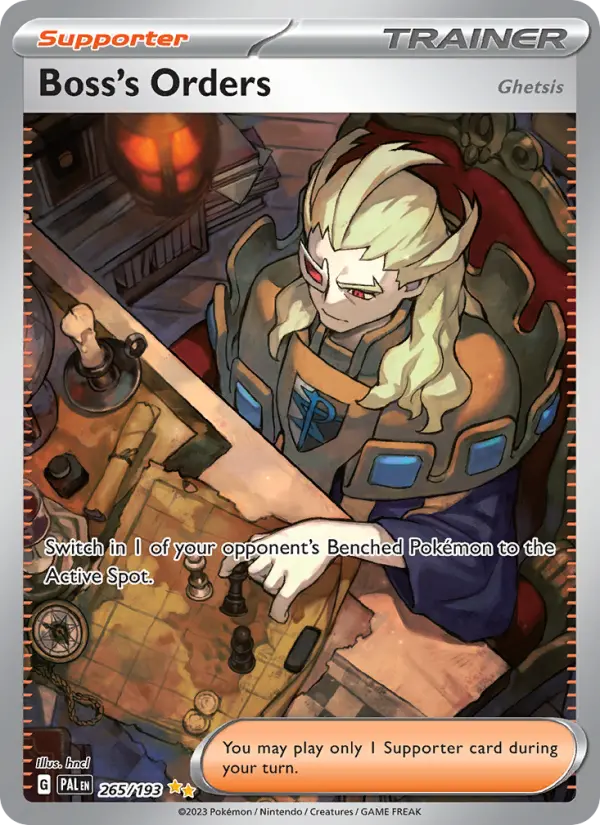 Boss's Orders - Paldea Evolved #265/193