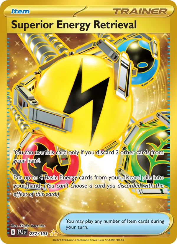 Superior Energy Retrieval - Paldea Evolved #277/193