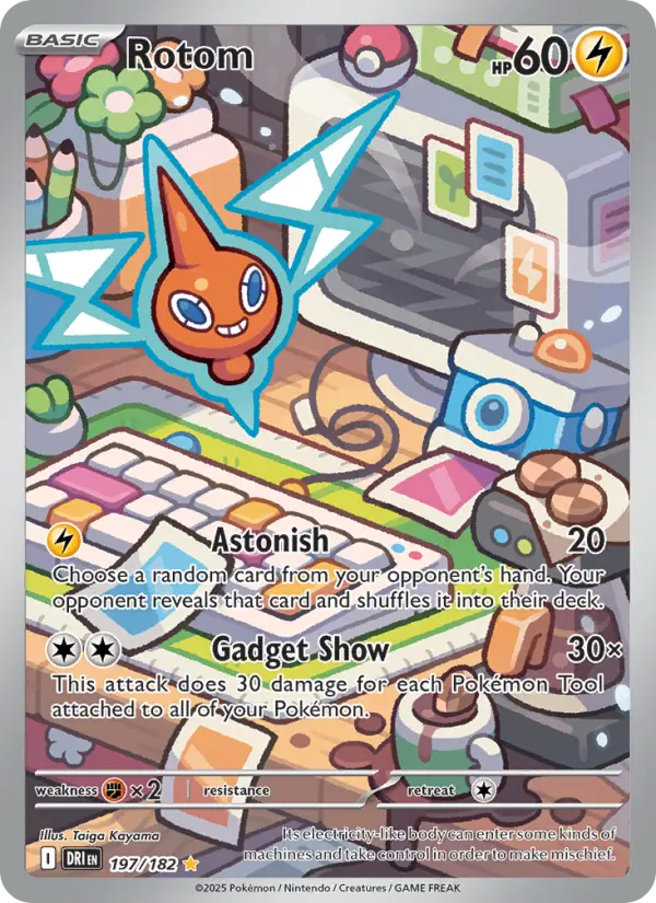 Rotom - Destined Rivals #197/182