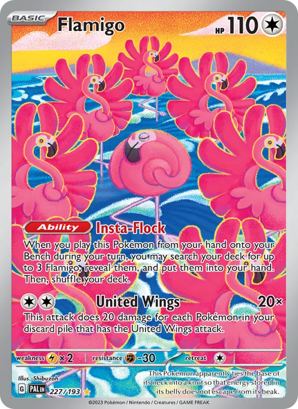 Flamigo - Paldea Evolved #227/193