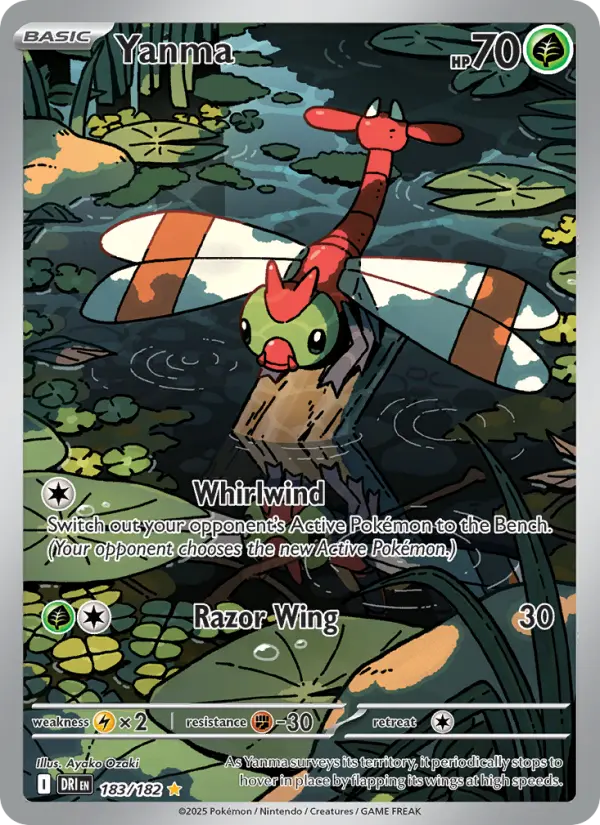 Yanma - Destined Rivals #183/182