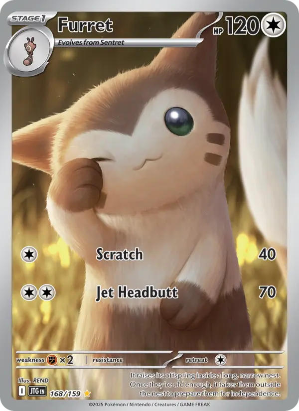 Furret #168 (Journey Together)