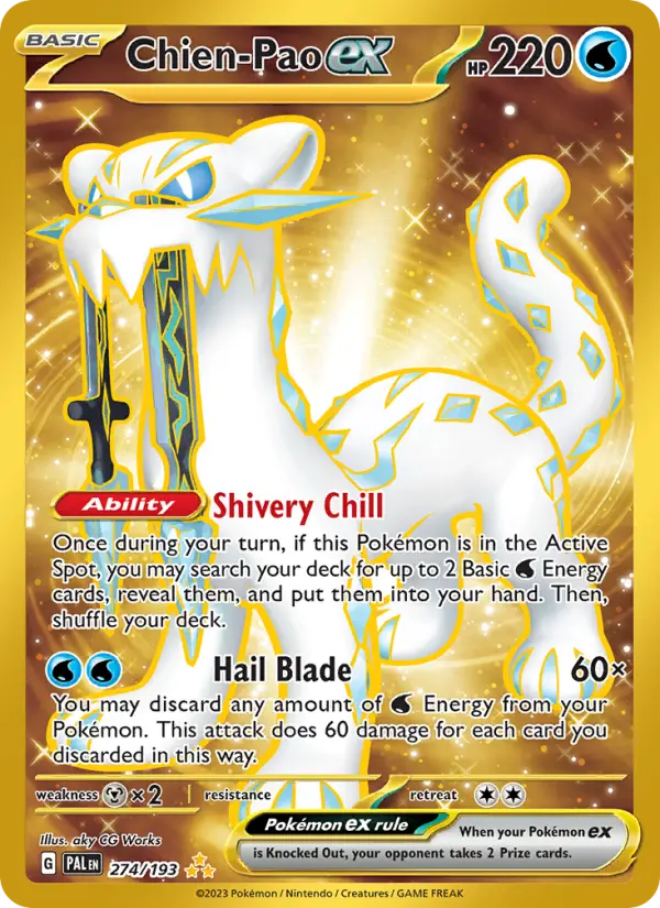 Chien-Pao ex - Paldea Evolved #274/193