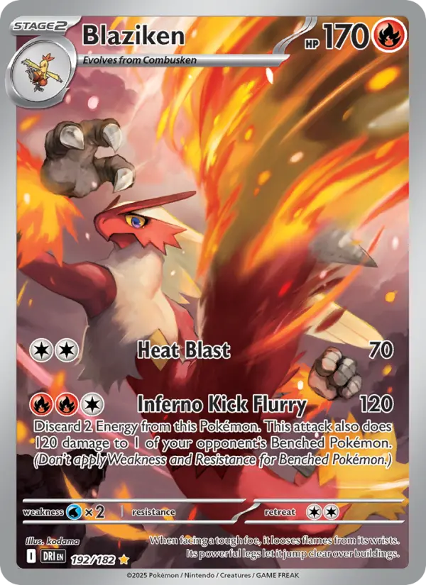 Blaziken - Destined Rivals #192/182