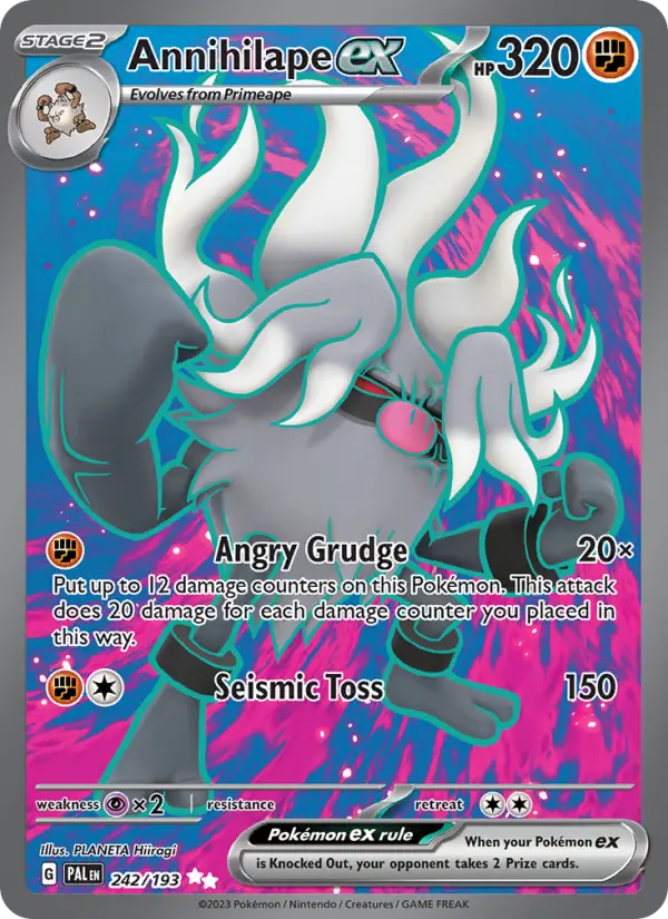 Annihilape ex - Paldea Evolved #242/193