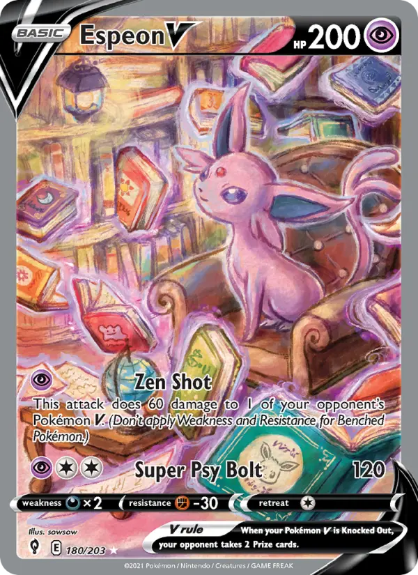 Espeon V - Evolving Skies #180/203