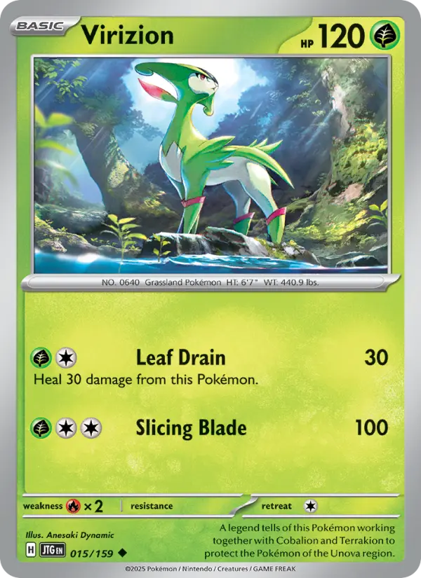Virizion #15 (Journey Together)
