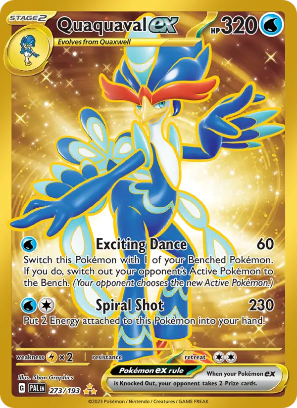 Quaquaval ex - Paldea Evolved #273/193