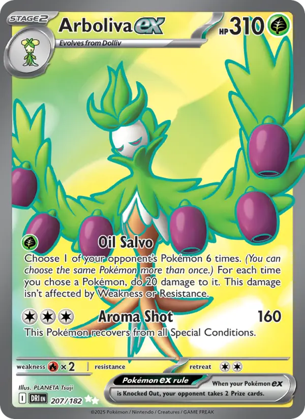 Arboliva ex - Destined Rivals #207/182