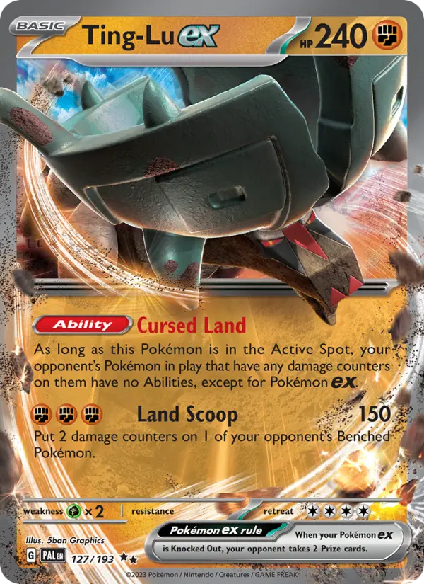 Ting-Lu ex - Paldea Evolved #127/193