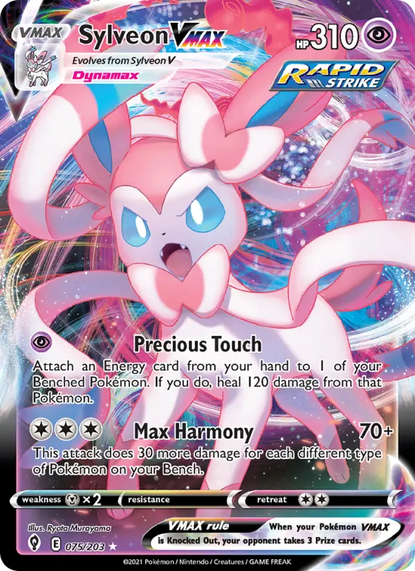 Sylveon VMAX - Evolving Skies #075/203