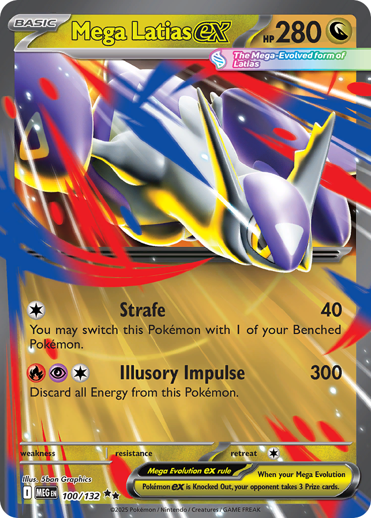 Mega Latias ex - Mega Evolution #100/132
