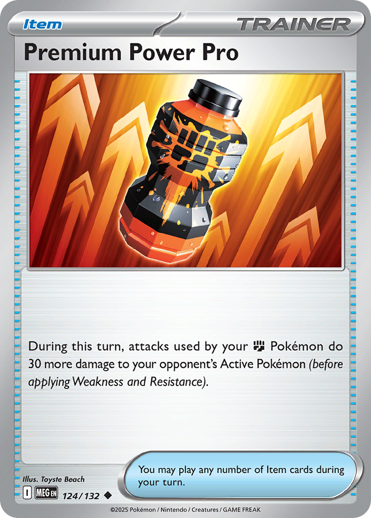 Premium Power Pro - Mega Evolution #124/132
