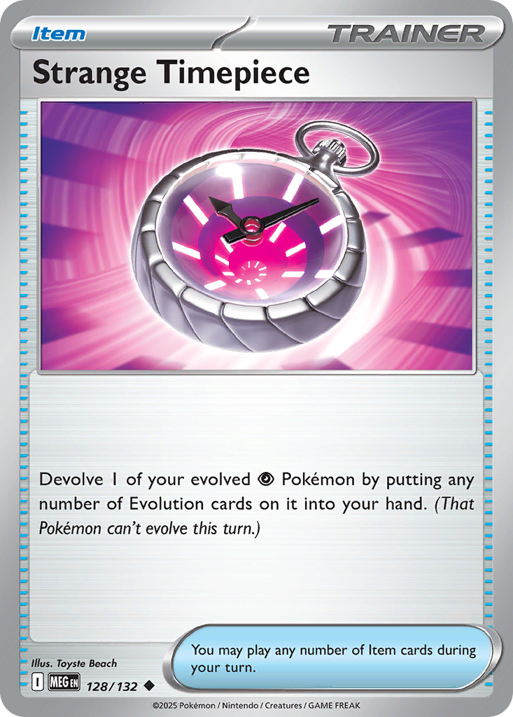 Strange Timepiece - Mega Evolution #128/132
