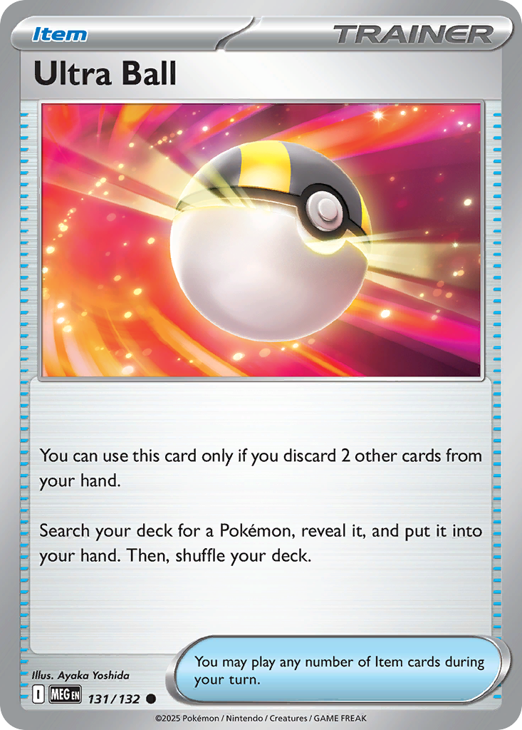 Ultra Ball - Mega Evolution #131/132