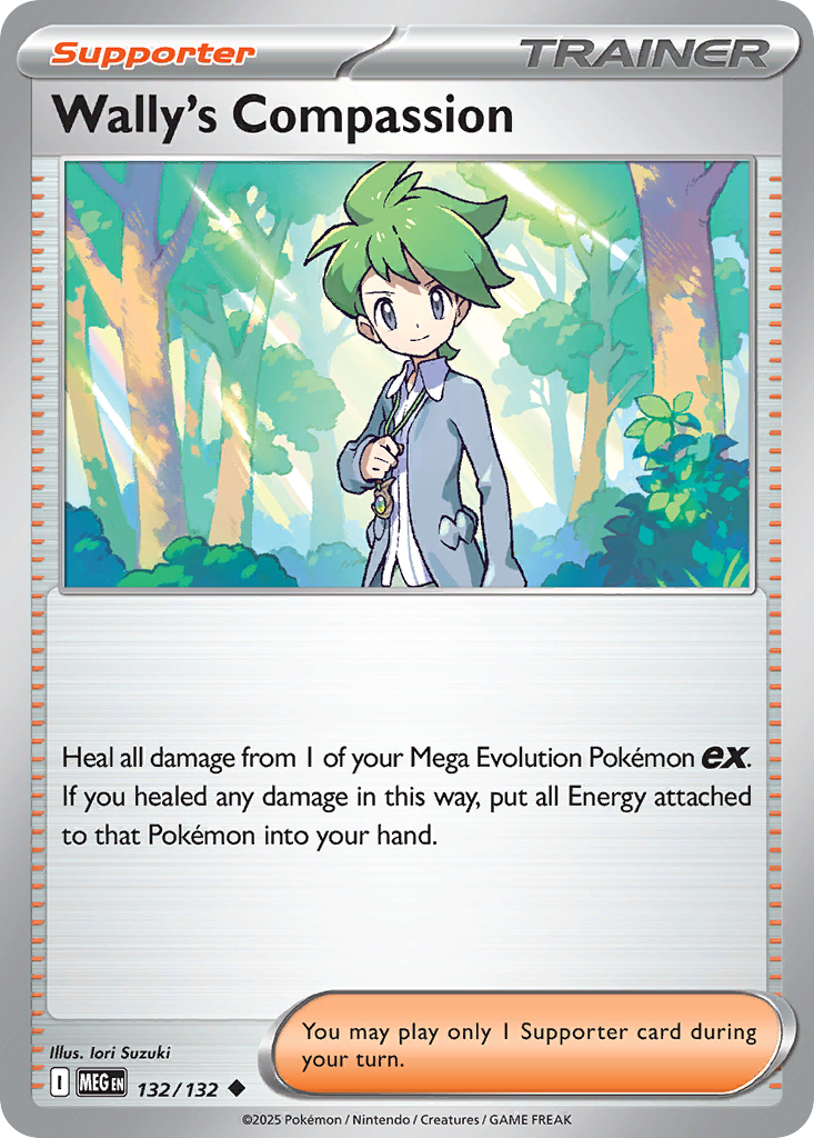 Wally's Compassion - Mega Evolution #132/132