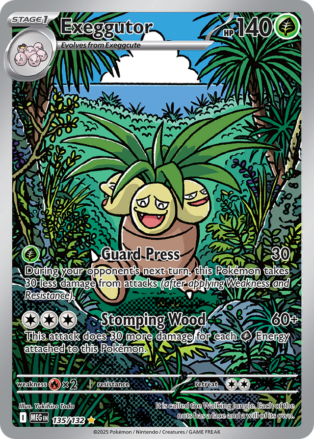 Exeggutor - Mega Evolution #135/132
