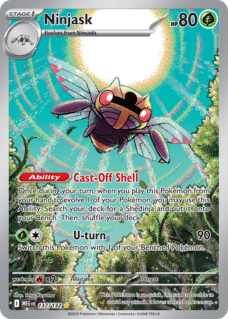 Ninjask - Mega Evolution #137/132