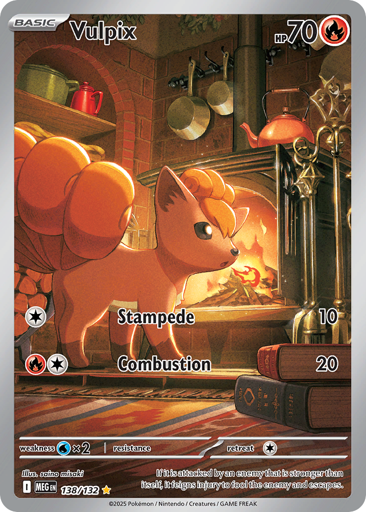 Vulpix - Mega Evolution #138/132