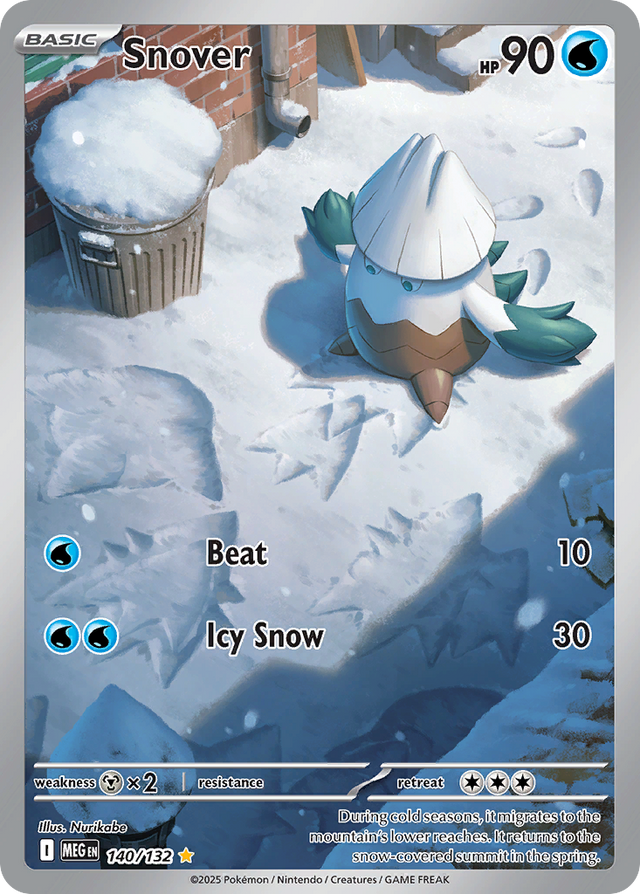 Snover - Mega Evolution #140/132
