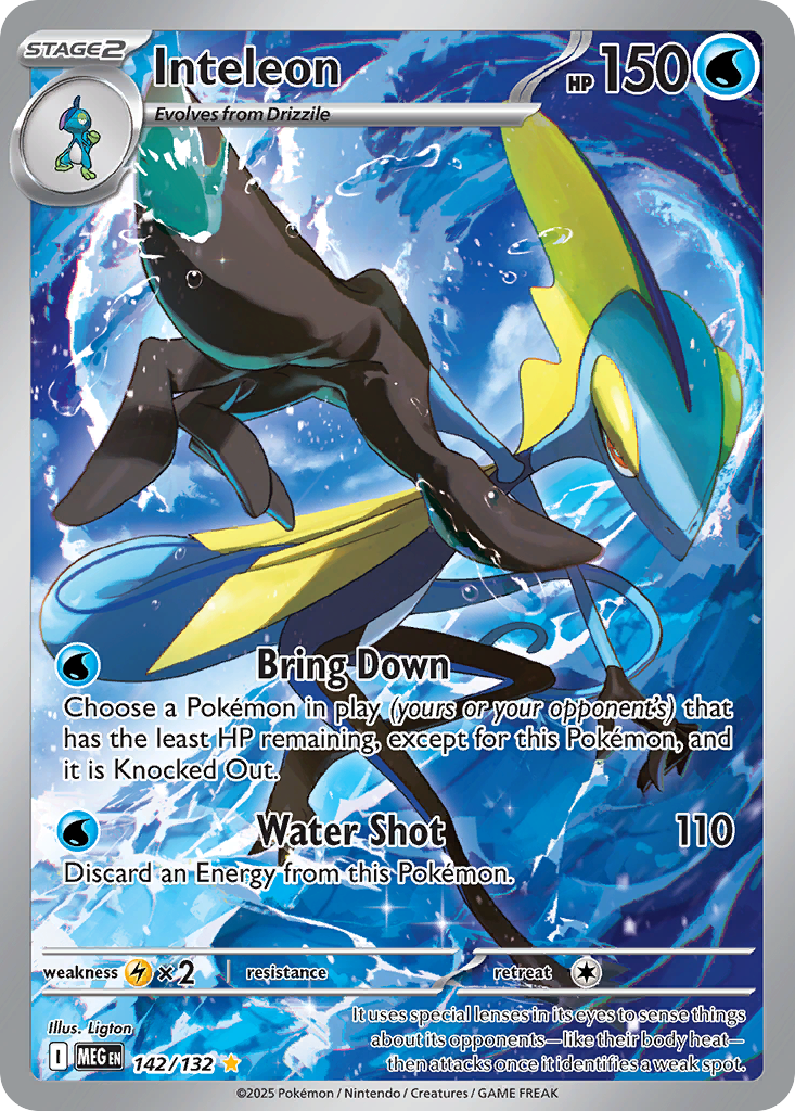 Inteleon - Mega Evolution #142/132
