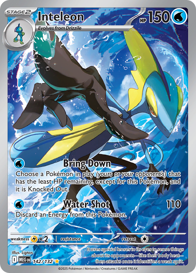 Inteleon - Mega Evolution #142/132
