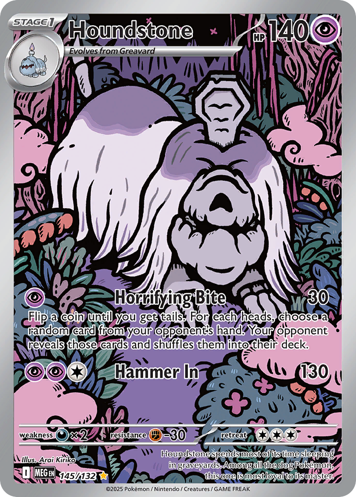 Houndstone - Mega Evolution #145/132
