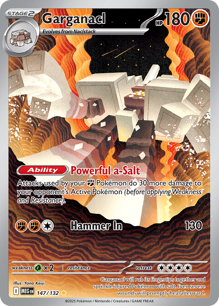 Garganacl - Mega Evolution #147/132